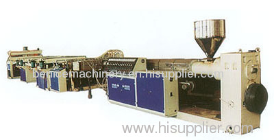 PC hollow grid plate production line