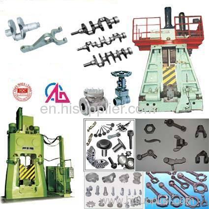 Numerical control hydraulic die forging hammer