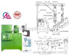 Hydraulic riveting machine