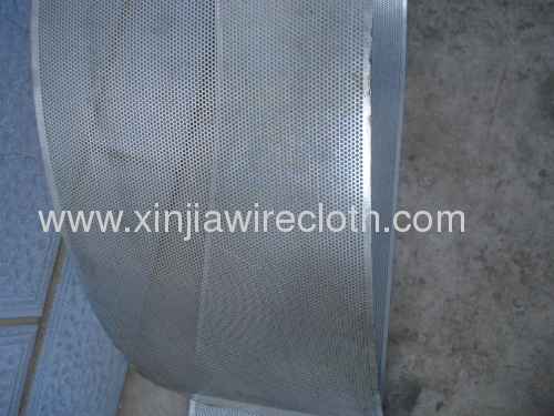 Perforated metal sheet for Lorries/buses/train