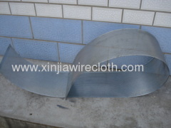 Perforated metal sheet for Air-bag cylinders