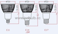 3X2W led retrofit led spotlight