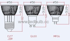 3X2W led retrofit led spotlight