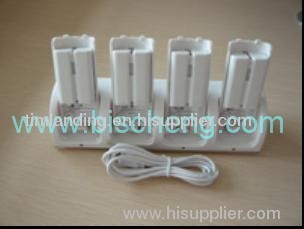 sell Wii 1×4 charge station with blue light , for Wii 1×4 charge station with blue light