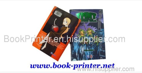 Softcover book Printing for Comic book