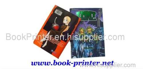 Softcover book Printing for Comic book