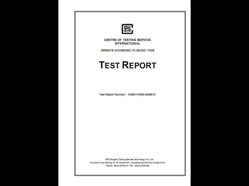 PP fastness and environmental test (PP snake )