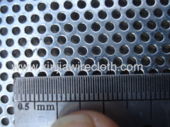 Perforated metal sheet for Mining industry