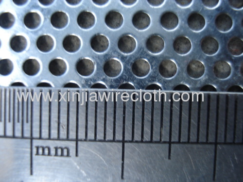 Perforated metal sheet for Offshore industry