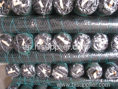 Galvanized/PVC coated hexagonal wire netting