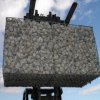Hexagonal wire mesh gabion box
