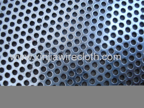 Perforated metal sheet for Roll-down shutters