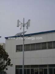 wind and solar hybrid street light