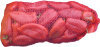 red raschel bag for vegetables