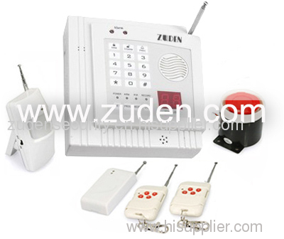 32-zone Intelligent Wireless Burglar Alarm System