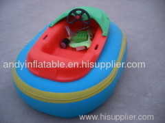 Bumper boat with remote control system