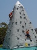 Inflatable climbing wall made of 0.55mm coated PVC free to SGS standard