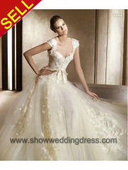 A- line wedding dress