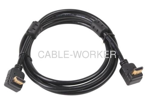 High Quality HDmi Cable with Right Angle Connector