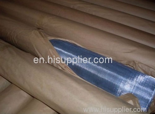 Hot dipped galvanized window screen