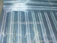 Bright Galvanized Window Screen