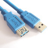 blue color usb 3.0 extension a male to a femal cable
