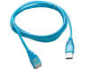 USB 2.0 data link transparent cable a male to b female