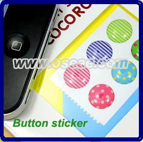 Button Sticker for iPhone/iPad/iTouch