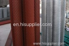 pvc coated expanded metal mesh fences