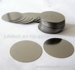 round molybdenum plate