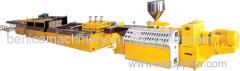 PVC wide door board extrusion line