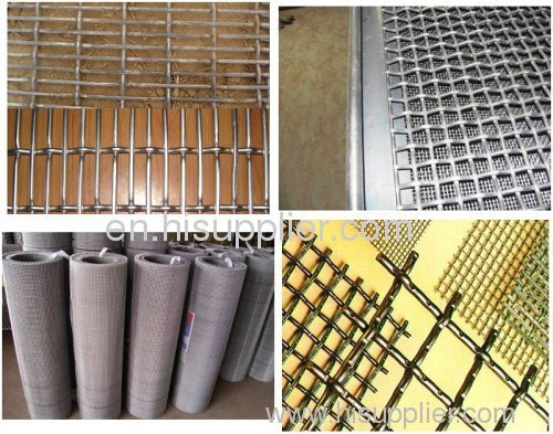 hot dipped galvanized crimped wire mesh