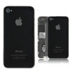 iphone 4 glass back cover black and white