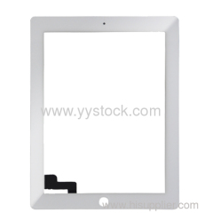 Apple ipad2 touch screen with digitizer black&white color