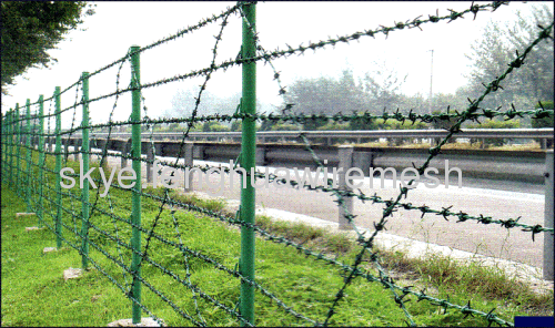 pvc barbed wire