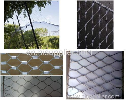 Zoo Stainless Steel Rope Mesh