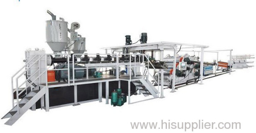 Sheet making line