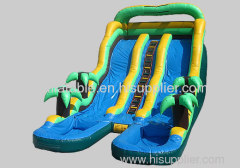 Inflatable water slide with American design