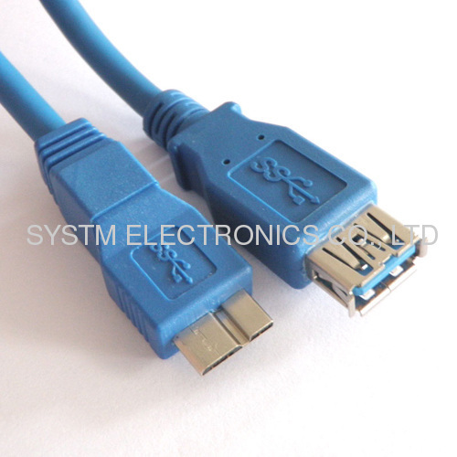 3ft usb 3.0 af m bm cable