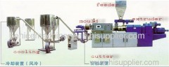 Plastic pelletizing machine