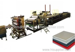 Aluminium-plastic composite plate extrusion line