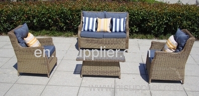 Rattan outdoor sofa set