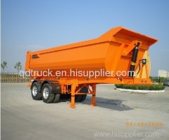 Dump tipping semi trailer