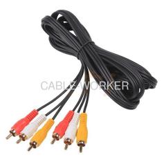 3-RCA Component Video Coaxial Cable