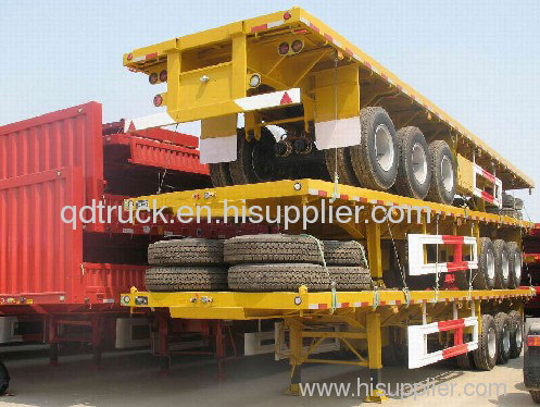 Flatbed Container Semi-Trailer