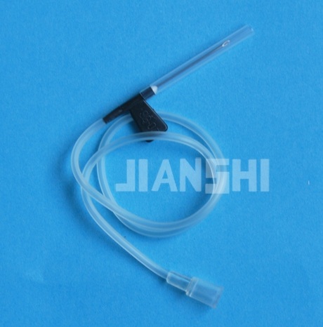 disposable intravenous needle