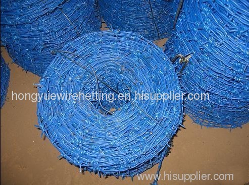 Hot dipped galvanized barbed iron wire