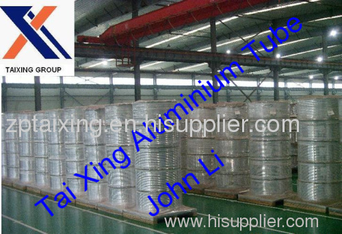 Aluminium Coil Tube For Refrigeration Purpose