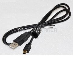 high speed USB 2.0 shielded A Male to Mini B male Cable for digital camera data transfor