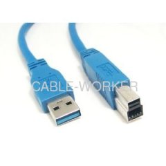 Superspeed USB 3.0 A to B M/M Cable